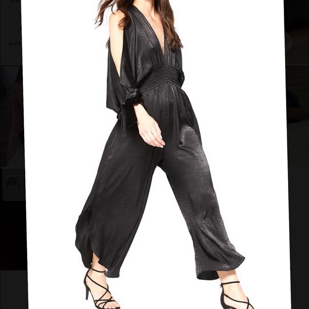 NWT MISA Los Angeles a ya ca Black Jumpsuit